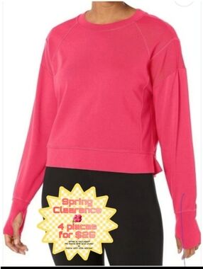 Sweaty Betty After Class Cropped Sweatshirt